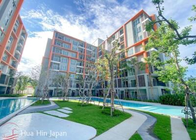 New 2 Bedroom Condominium unit for Sale within Walking Distance to Bluport Shopping Mall in Hua Hin