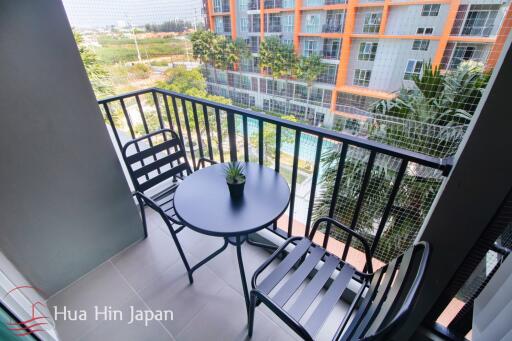 New 2 Bedroom Condominium unit for Sale within Walking Distance to Bluport Shopping Mall in Hua Hin