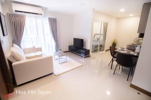 New 2 Bedroom Condominium unit for Sale within Walking Distance to Bluport Shopping Mall in Hua Hin