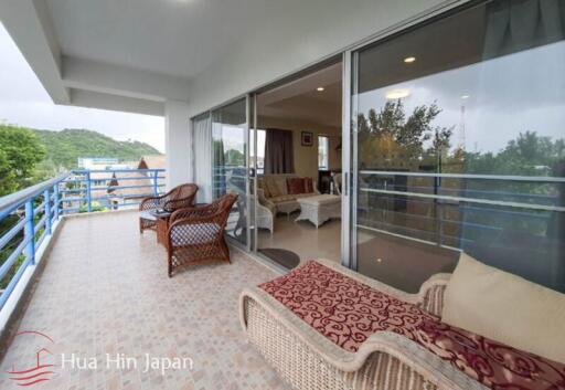 2 Bedroom Sea View Unit in Beachfront Condominium in Khao Takiab