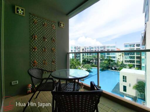 2 bedroom unit inside The Seacreze Condominium at Khao Takiab