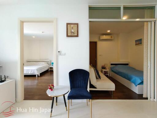 2 bedroom unit inside The Seacreze Condominium at Khao Takiab