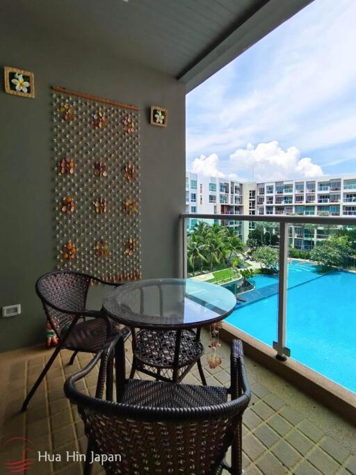 2 bedroom unit inside The Seacreze Condominium at Khao Takiab