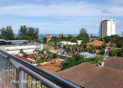 2 Bedroom Sea View Unit in walking distance to Khao Takiab Beach