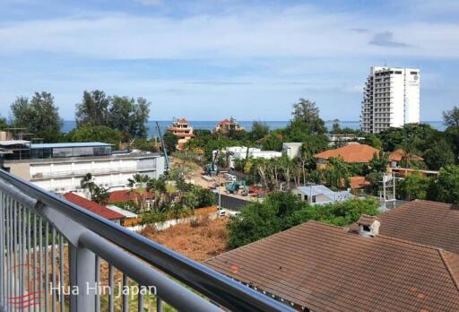 2 Bedroom Sea View Unit in walking distance to Khao Takiab Beach