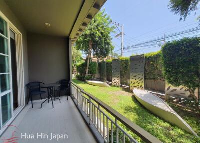 1 Bedroom Unit with Little Garden in High-end Condo in Khao Takiab