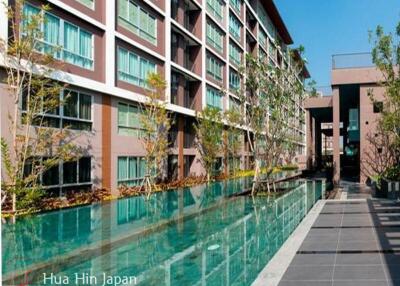 Studio Unit at Popular Baan Khun Koey Condo near BluPort Shopping Mall