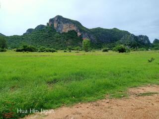 5.5 Rai Land in Samroiyod with Stunning Mountain View