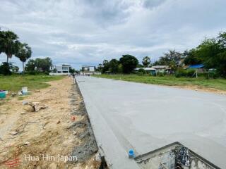 Prime Plot only 50 meter from Pak Nam Pran Beach