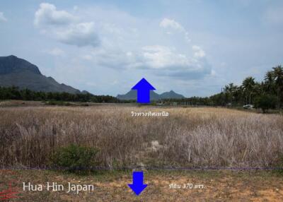 Land with Stunning Mountain View only 1.2 km from Dolphin Bay Beach