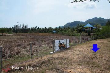 Land with Stunning Mountain View only 1.2 km from Dolphin Bay Beach