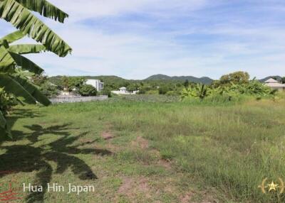 Land ready to build on at Palm Hills