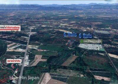 12 Rai Land Close to The Emerald Green Project in Soi Hua Hin 112