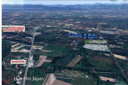 12 Rai Land Close to The Emerald Green Project in Soi Hua Hin 112