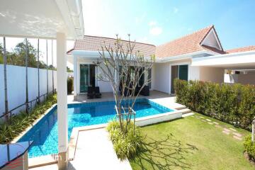 Nice 3 Bedroom Pool Villa in Secured Development near Palm Hills Golf (Off Plan)