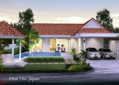 Nice 3 Bedroom Pool Villa in Secured Development near Palm Hills Golf (Off Plan)