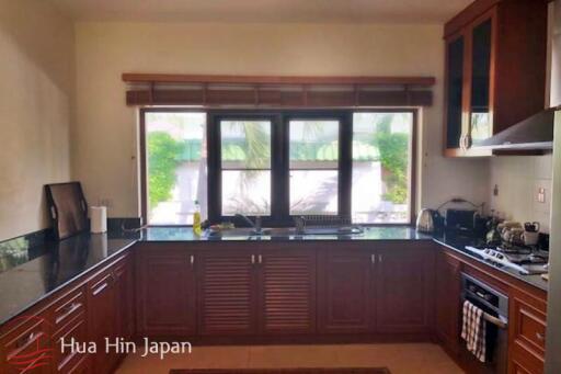 Solid 3 Bedroom Pool Villa in Popular Stuart Park Project near Sai Noi Beach