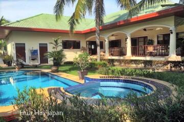 Solid 3 Bedroom Pool Villa in Popular Stuart Park Project near Sai Noi Beach