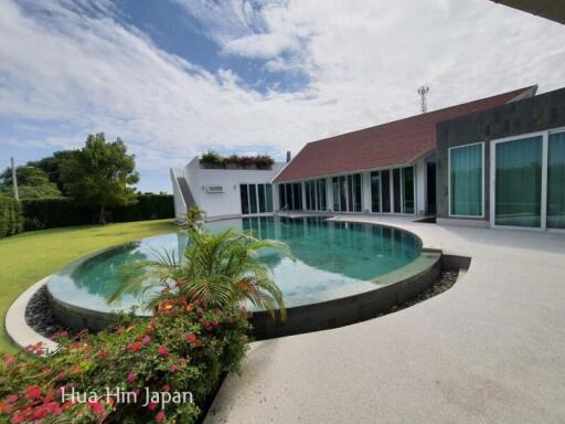 Super Modern 4 Bedroom Pool Villa on 1 Rai Land near the Town (Completed, Fully Furnished)