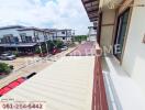 Balcony view of a residential street