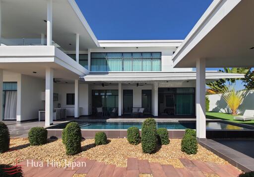 Contemporary Design Villa inside Resort/Residential Property Almost Next to Banyan Golf (Completed, furnished)