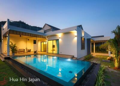 Stylish 3 Bedroom Pool Villa near Popular Sai Noi Beach for Sale (off plan, fully furnished)