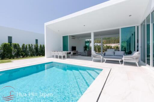 Ultra Modern Design 4 BDRM Pool Villa with Sea View (some plots)