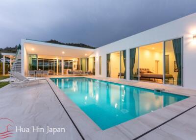 Ultra Modern Design 4 BDRM Pool Villa with Sea View (some plots)