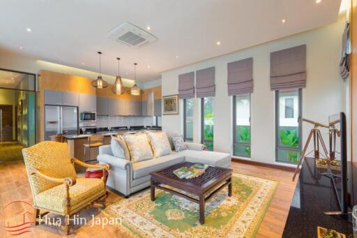 Top Quality Tropical Modern Design Pool Villa near Black Mountain Golf for Sale in Hua Hin (Off plan, fully furnished)