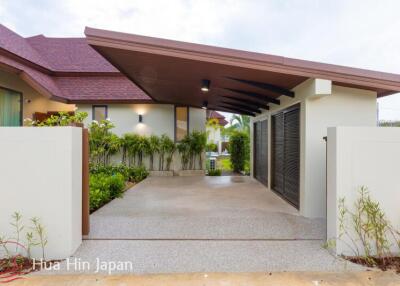 Top Quality Tropical Modern Design Pool Villa near Black Mountain Golf for Sale in Hua Hin (Off plan, fully furnished)