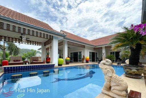 4 Bedroom Pool Villa next to Black Mountain Golf (completed, fully furnished)