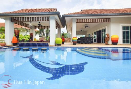 4 Bedroom Pool Villa next to Black Mountain Golf (completed, fully furnished)