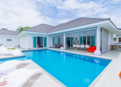 Modern and High Spec 4 Bedroom Pool Villa Close to Beautiful Sai Noi Beach