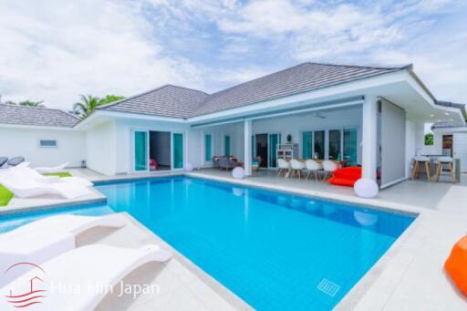 Modern and High Spec 4 Bedroom Pool Villa Close to Beautiful Sai Noi Beach