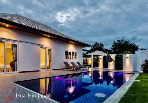 Modern Design 3 Bedroom Pool Villa on the way to Black Mountain Golf Course (Completed)