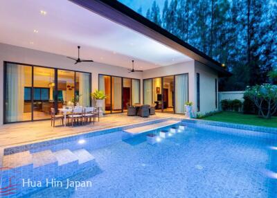 Top Quality 3 bedroom Pool Villa Very Close to Black Mountain Golf for Sale in Hua Hin