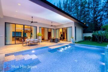 Top Quality 3 bedroom Pool Villa Very Close to Black Mountain Golf for Sale in Hua Hin