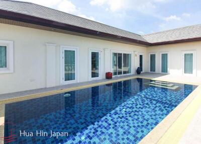 Beautiful 3 Bedrooms House Close to Makro Hua Hin (Completed, fully furnished)