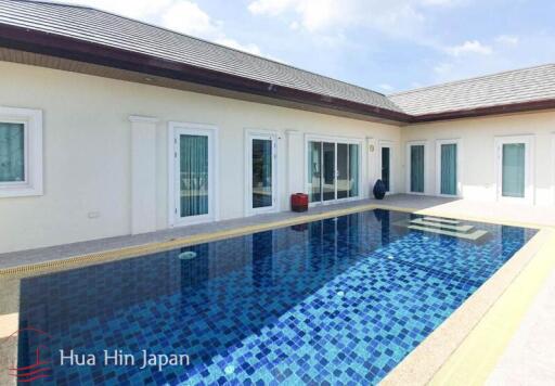 Beautiful 3 Bedrooms House Close to Makro Hua Hin (Completed, fully furnished)