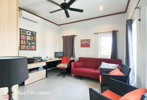 Beautiful 3 Bedrooms House Close to Makro Hua Hin (Completed, fully furnished)