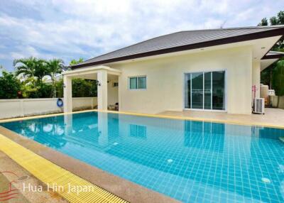 3 Bedrooms Relatively New Pool Villa on Soi 6 only 10 min to Town (completed, fully furnished))