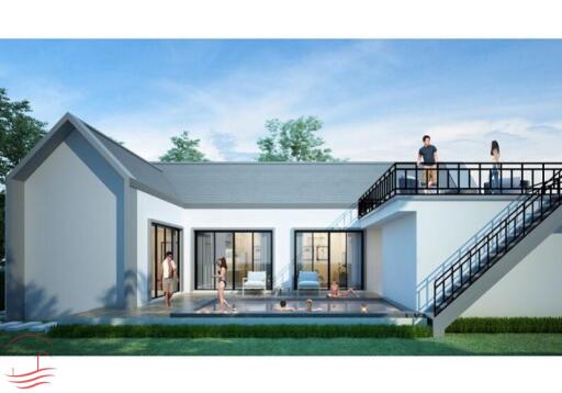 Modern Design House 3 Bedroom Pool Villa near Banyan Golf Course (off plan)