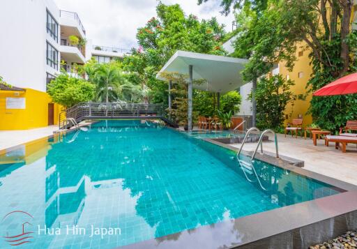 A Large 2 Bedroom apartment only 300 meter from Khao Takiab Beach.