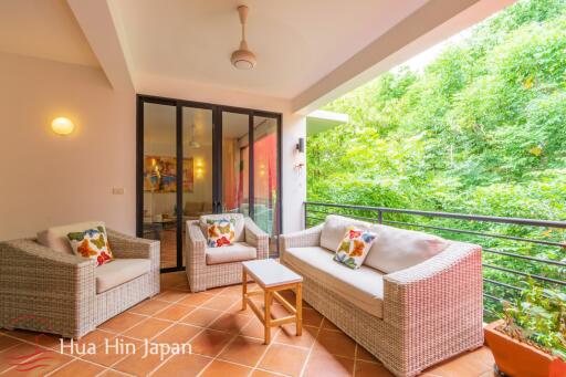 A Large 2 Bedroom apartment only 300 meter from Khao Takiab Beach.