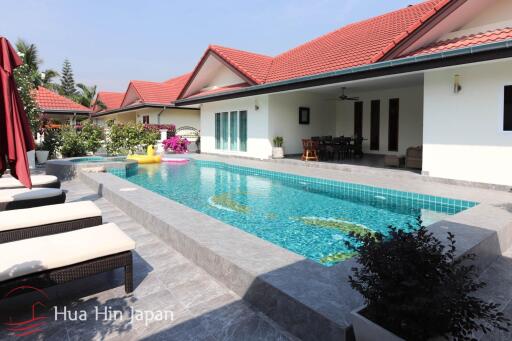 Nice 3 Bedroom Villa with a Large Private Pool  for sale in on Soi 6 Hua Hin