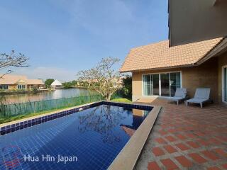 Lake Facing Well Maintained 3 Bedroom Pool Villa on Soi 112