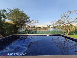 Lake Facing Well Maintained 3 Bedroom Pool Villa on Soi 112