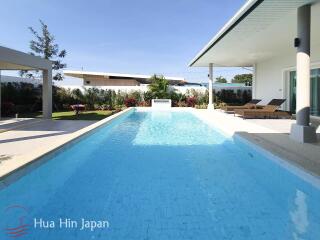 Spacious 3 bedroom pool villa inside a new luxury pool villa development off Soi 112