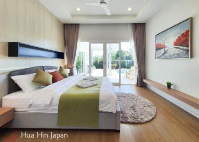 3 Bedroom Villa inside A New Luxury Pool Villa Development off Soi 112 only 10 min to Bluport