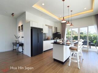 3 Bedroom Villa inside A New Luxury Pool Villa Development off Soi 112 only 10 min to Bluport